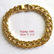 Bracelet-001 charme alliage de cuivre bijoux 18k plaqué or chaîne bracelet pour hommes
